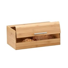Zeller 25334 Cassetta per il pane in bambù 36x20x14 cm