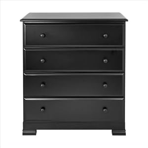 DaVinci Kalani 4-Drawer Dresser in Ebony