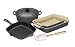 Le Creuset Cast Iron, Stoneware & Spatula Gift Set, 5 Piece, Granite