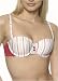 Apparel : No Romeo Geisha Goddess stripe bandeau bra