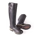 Criollo Long Country Boots with Fur Lining Black Size 3