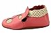 Robeez Cherry Soft Sole Crib Shoe (Infant), Sorbet, 6-12 Months M US