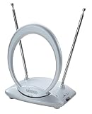 Produkt-Bild: Vivanco Aktive TV/Radio Zimmerantenne, 40 dB silber