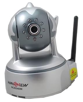 Wansview NCB-540W Wireless Internet Surveillance IP Camera Pan Tilt/Night Vision/Built-in Microphone/Support Phone View & Remote Monitoring system Wansview NCB-540W Wireless Internet Surveillance IP Camera Pan Tilt/Night Vision/Built-in Microphone/Support Phone View & Remote Monitoring system