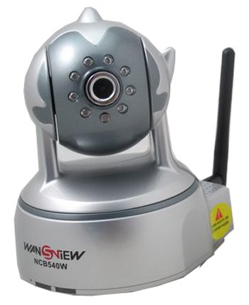 Wansview NCB-540W Wireless Internet Surveillance IP Camera Pan Tilt/Night Vision/Built-in Microphone/Support Phone View & Remote Monitoring system Wansview NCB-540W Wireless Internet Surveillance IP Camera Pan Tilt/Night Vision/Built-in Microphone/Support Phone View & Remote Monitoring system