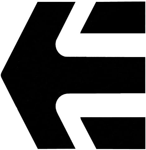 Etnies Shoes Decal Sticker Vinyl Etnies White Sticker 8.5'' Wide By 8.5 Tall