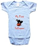 MY FIRST HALLOWEEN #2 - BigBoyMusic Baby Designs - White, Blue or Pink Onesie / Baby T-shirt