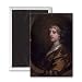 Lady Frances Savile, Later Lady Brudenell,.. - 3x2 inch Fridge Magnet - large magnetic button - Magnet