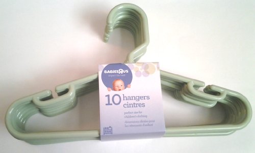 Babies R Us 10 Pack Hangers - Sage
