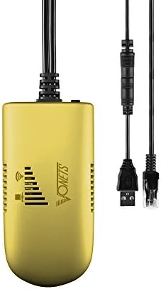 VONETS Wireless WiFi Bridge Dongle, WiFi Range Extender Repeater Access Point for XBOX, WiFi USB Adapter for Desktop, 500M Transmission Distance, High Power 300Mbps / 2.4Ghz 802.11b/G/N - VAP11G-500 Yellow