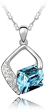 Water Magic Pendant Necklace (Blue)