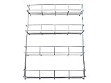 Andrew James 4 Tier Spice / Herb Rack Wall Mountable or Kitchen Cupboard Storage