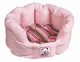 Happy Pet Oval Cat Bed, Pink 18