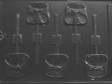 BABY DIAPER SUCKER CHOCOLATE MOLD.
