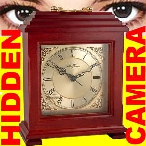 41I7BtLHKSL Mantle Clock Hidden Camera Hardwired Concealed Covert Video Camera