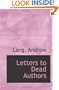 Letters to Dead Authors