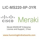UPC 700443584517 product image for Meraki Enterprise License for Meraki MS220-8P Cloud Managed Gigabit Switch - 3 Y | upcitemdb.com