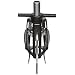 Posi Lock 105 Manual Puller, 3 Jaws, 3" Reach