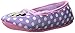 Minnie Mouse Purple Ballet Flat Slippers for Toddler Girls