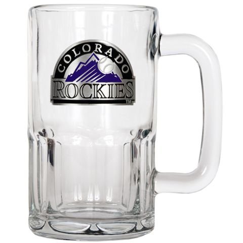Colorado Rockies Large Glass Beer Mug