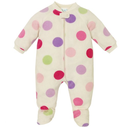 Childrens Toyshop  Apparel : polka-dot blanket sleeper