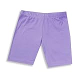 Private Label - Girl Capri Length Longer Bike Short, Lavender