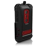 HTC EVO 3D�ѺǶ�����������!! �Ѿ׷���ɿС���ũ Ballistic HC Series Case for HTC EVO 3D Red / Black au ISW12HT �Хꥹ�ƥ��å� ������ 3D ������ ��å�