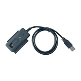 USB 2.0 to SATA / IDE Transfer Adapter Kit with Power Adapter for 2.5 / 3.5 Drives