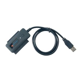 USB 2.0 to SATA / IDE Transfer Adapter Kit with Power Adapter for 2.5" / 3.5" Drives