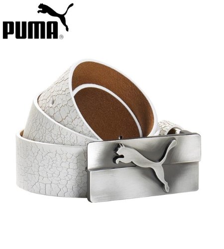 Puma Tilt Belt Cracked White Large
