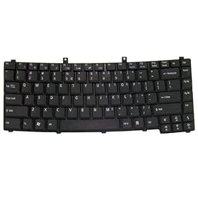 Laptop Keyboard for Acer TravelMate 2300 2400 4000 4500 8000 8100 Series by DekCell