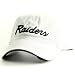 Oakland Raiders Gray End Zone Adjustable Baseball Hat