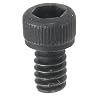 Alloy Steel Socket Cap Screw, Hex Socket Drive, #6-32, 1/2" Length (Pack of 100)