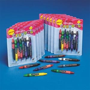Childrens Toyshop  Toys : Double-Ended Crayons (Pk/12)