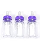 EVENFLO 3- Pack 4 oz. Clear Nurser - purple, one size