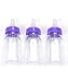 Baby : EVENFLO 3- Pack 4 oz. Clear Nurser - purple, one size