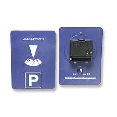 Parkscheibe mit Uhr (Batteriebetrieben)