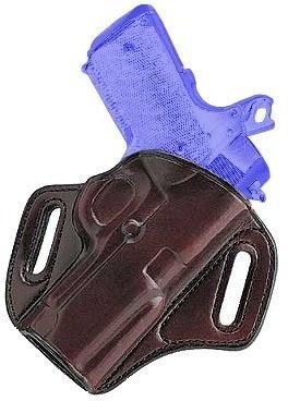 Galco Concealable Belt Holster for 1911 3-Inch Colt, Kimber, Para, Springfield (Havana, Right-hand)