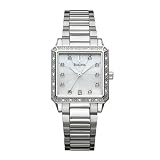 Bulova Ladies Diamond Accented Mother of Pearl Dial Watch #96R110 by Bulova