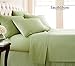 Southshore Fine Living, Inc. 21-Inch Extra Deep Pocket Queen Sheets, 6-Piece, Microfiber Sheet Set Queen Size, Oversized Flat, Deep Pocket Fitted, Sage Green Pillowcases, Sage Green Sheets