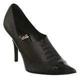Poste Mistress Pushy Lady Blk Lizzard Lth - 7 Uk