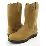 Georgia G4432 Men's Farm and Ranch Wedge Brown Wellington Boot