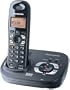 Panasonic 5.8 GHZ Single Handset System Expandable Digital Cordless Answering System (KX-TG4321B)