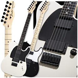 Fender Jim Root Telecaster® Electric Guitar, Black, Maple Fretboard