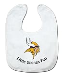 NFL Minnesota Vikings White Snap Bib with Team Logo