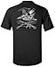 Gadsden and Culpeper Right to Bear Arms T-Shirt - Black - XL