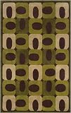 7'9 x 10'0 Sphinx Solutions 13511 Nexus - Green Rectangular