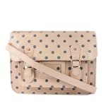Borsa delle signore Pois Bauletto Alb...
