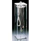 Clear Acrylic Plastic Necklace Holder & Organizers ~ US Acrylic