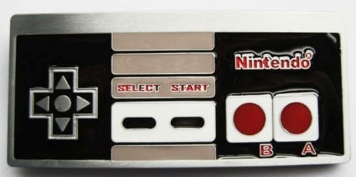 Nintendo Controller Metal Belt Buckle (Brand New)